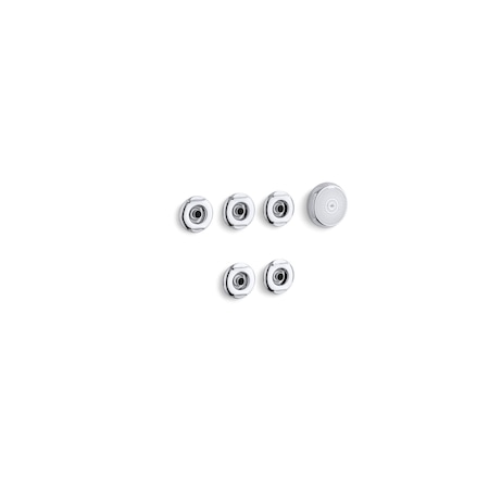 Kohler Flexjet Whirlpool Trim Kit With Five Jets 9695-CP
